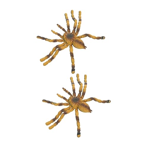 Sosoport 2Stücke Realistische Tarantula Modelle aus Pädagogisches Insektenspielzeug für Frühen Bildung und Halloween Dekoration von Sosoport