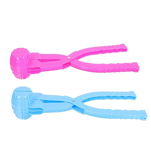 Sosoport 2Stücke Schneeballformer Schneeballclip für Outdoor Winterspiele Einfach zu Bedienen Fördert Familienaktivitäten im Zufällige Farben Perfektes Sosoport 2Stücke Schneeballformer Schneeballclip für Outdoor Winterspiele Einfach zu Bedienen Fördert Familienaktivitäten im Zufällige Farben Perfektes von Sosoport