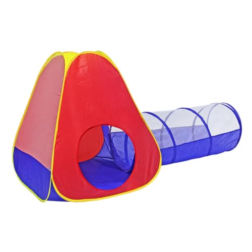 Sosoport 2Stücke Spielzelt Mit Tunnel Kreatives Indoor Für Spaß Beim Vielseitig Einsetzbar Für Indoor Und Outdoor Aktivitäten Fördert Die Fantasie Sosoport 2Stücke Spielzelt Mit Tunnel Kreatives Indoor Für Spaß Beim Vielseitig Einsetzbar Für Indoor Und Outdoor Aktivitäten Fördert Die Fantasie von Sosoport