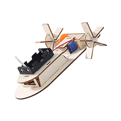 Sosoport 2Stücke Teiliges DIY Holzbootmodell Handgefertigtes Montageboot für und Sicher Wasserspielzeug für Anfänger und Modellbauer Sosoport 2Stücke Teiliges DIY Holzbootmodell Handgefertigtes Montageboot für und Sicher Wasserspielzeug für Anfänger und Modellbauer von Sosoport