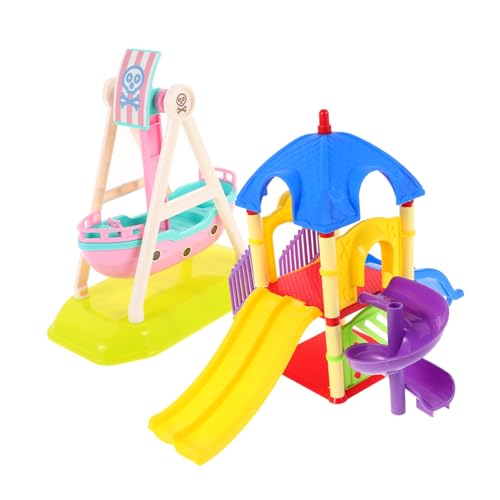 Sosoport 2Stücke Teiliges Puppenhaus Zubehörset Piratenschiff Spielplatz Modell für Kreative Rollenspiele Fördert Motorische Fähigkeiten und Soziale Interaktion Sosoport 2Stücke Teiliges Puppenhaus Zubehörset Piratenschiff Spielplatz Modell für Kreative Rollenspiele Fördert Motorische Fähigkeiten und Soziale Interaktion von Sosoport