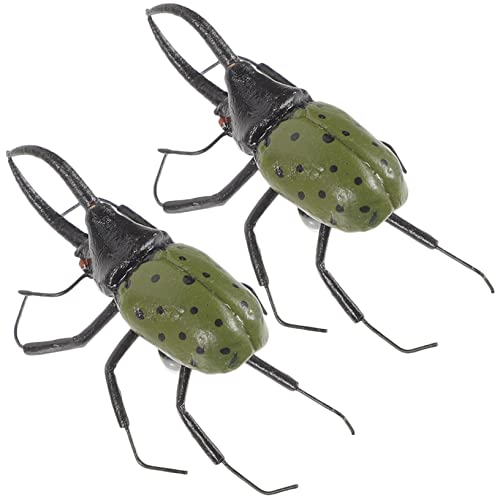 Sosoport 2Stücke Teiliges Realistische Insektenmodelle für Sandtisch und Garten Detailgetreue Uang Figuren zur Dekoration Lernhilfe für Klassenzimmer und Partys von Sosoport