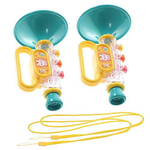 Sosoport 2Stücke Trompeten aus Cartoon Musikspielzeug für Jungen und Pädagogisches Instrument Musikalität und Kreativität für Partys Sosoport 2Stücke Trompeten aus Cartoon Musikspielzeug für Jungen und Pädagogisches Instrument Musikalität und Kreativität für Partys von Sosoport