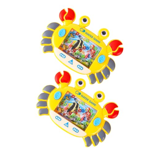 Sosoport 2Stücke Wasser Ring Wurfspielzeug Für Handheld Krabbenform Stressentlastungsspielzeug Wasseraktivitäten Freien von Sosoport