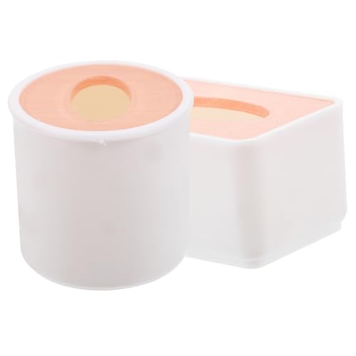 Sosoport 2er-Box Miniatur-taschentuchbox Spielzeuge Miniatur-zubehör Gewebehalterverzierung Mini-taschentuchhalter Miniaturspielzeug Miniaturornament Miniaturmodell Miniaturdekor Plastik von Sosoport
