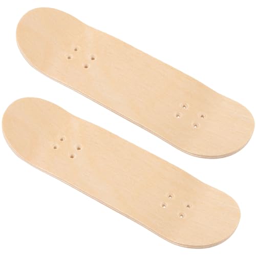 Sosoport 2st Finger-Skateboard-Deck Stressabbauendes Fingertrainingsgerät Griffbrett Mini-Skateboards Für Die Finger Fingerboards Für Kompaktes Fingerskateboard Hölzern Sosoport 2st Finger-Skateboard-Deck Stressabbauendes Fingertrainingsgerät Griffbrett Mini-Skateboards Für Die Finger Fingerboards Für Kompaktes Fingerskateboard Hölzern von Sosoport