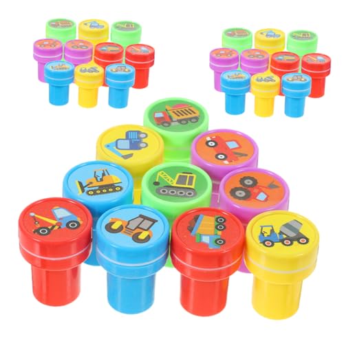 Sosoport 3 Sätze Baustellenfahrzeug Stempel für Sicheres aus Kunststoff für Klassenzimmerbelohnungen und Partys Vielfältige Designs für Jungen Sosoport 3 Sätze Baustellenfahrzeug Stempel für Sicheres aus Kunststoff für Klassenzimmerbelohnungen und Partys Vielfältige Designs für Jungen von Sosoport