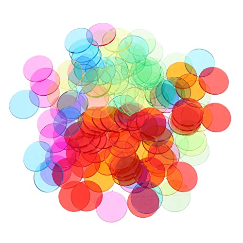 Sosoport 3 Sätze Bingo-Chips Schalter Enthalten Kind Bingochips Für Bingospiele Party Rot Vorschul-Bingo Blau Spielzähler Zähler Für Spiele 120 Stück * 3 von Sosoport