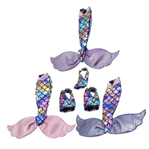 Sosoport 3 Sätze Puppenkleidungsset Teilig Ersetzbares Tragbares und Strapazierfähiges Puppenkostüm für Meerjungfrau Outfits für Verschiedene Anlässe Sosoport 3 Sätze Puppenkleidungsset Teilig Ersetzbares Tragbares und Strapazierfähiges Puppenkostüm für Meerjungfrau Outfits für Verschiedene Anlässe von Sosoport