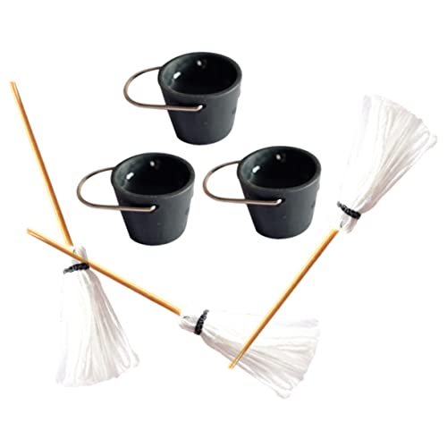 Sosoport 3 Sätze Simulierte Eimer -MOP -Kombination Dekoration wischeimer Simulation Moppeimer Mini-Mopp-Eimer-Set Mini-Werkzeuge für Puppenhaus Miniatur-Moppmodell Harz Sosoport 3 Sätze Simulierte Eimer -MOP -Kombination Dekoration wischeimer Simulation Moppeimer Mini-Mopp-Eimer-Set Mini-Werkzeuge für Puppenhaus Miniatur-Moppmodell Harz von Sosoport