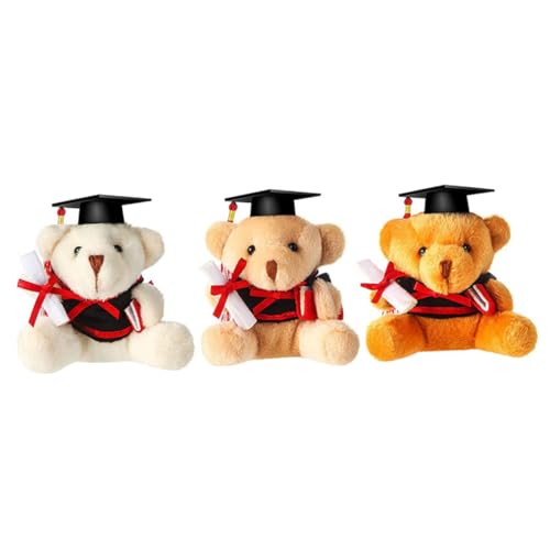 Sosoport 3 Stück Arztbärspielzeug Kinderspielzeug Bär Ornament Abschluss Bär Bär der Abschlusssaison für die Abschlusssaison Abschlussspielzeug Plüsch Sosoport 3 Stück Arztbärspielzeug Kinderspielzeug Bär Ornament Abschluss Bär Bär der Abschlusssaison für die Abschlusssaison Abschlussspielzeug Plüsch von Sosoport