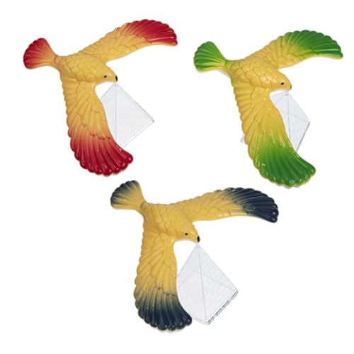 Sosoport 3 Stück Balancierender Adler Teilig mit Transparenter Dreiecksbase für Lernspielzeug Balance Kreativität und Motorik Für Zuhause Schule und Park Sosoport 3 Stück Balancierender Adler Teilig mit Transparenter Dreiecksbase für Lernspielzeug Balance Kreativität und Motorik Für Zuhause Schule und Park von Sosoport