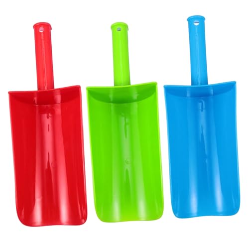 Sosoport 3 Stück Kinderschaufelspielzeug Kinderstrandspielzeug Kinderspielzeug für Garten Outdoor-Sandspielzeug Gartenspielzeug für Strandpartyspielzeug Sandtischspielzeug pp von Sosoport