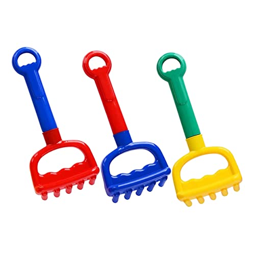 Sosoport 3 Stück Kleine Rechenspielzeug Sandspielzeug Schaufel Kind im Freien Sichter für den Strand Rechen Beach Kid Beach Sand Rake Beach pp Sosoport 3 Stück Kleine Rechenspielzeug Sandspielzeug Schaufel Kind im Freien Sichter für den Strand Rechen Beach Kid Beach Sand Rake Beach pp von Sosoport