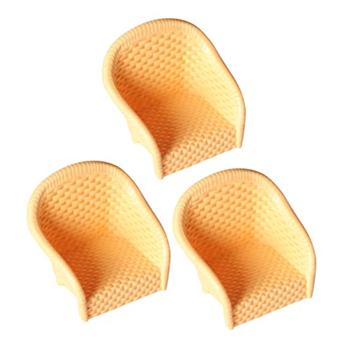Sosoport 3 Stück Mini Möbel Modell Miniaturmöbel Mini Hauszubehör Möbel Miniaturmöbel Modell Simulationsmöbel Mini Hausmöbel Kunststoff Gelb Sosoport 3 Stück Mini Möbel Modell Miniaturmöbel Mini Hauszubehör Möbel Miniaturmöbel Modell Simulationsmöbel Mini Hausmöbel Kunststoff Gelb von Sosoport