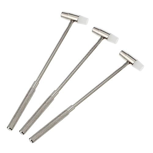 Sosoport 3 Stück Minihammer Klein Entfernung Mini-hammerwerkzeug Ersatz Reparatur Uhrenzubehör Betrachten DIY-Hammer Schmuckhammer-kit Abnehmbarer Hammer Legierter Stahl Silver Sosoport 3 Stück Minihammer Klein Entfernung Mini-hammerwerkzeug Ersatz Reparatur Uhrenzubehör Betrachten DIY-Hammer Schmuckhammer-kit Abnehmbarer Hammer Legierter Stahl Silver von Sosoport