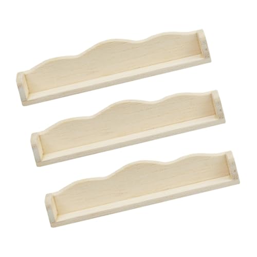 Sosoport 3 Stück Möbelset Teilig für Puppenhaus Wandregale für Babyzimmer und Miniaturmodelle Platzsparendes Zubehör für Puppenhaus Enthusiasten und Sammler Sosoport 3 Stück Möbelset Teilig für Puppenhaus Wandregale für Babyzimmer und Miniaturmodelle Platzsparendes Zubehör für Puppenhaus Enthusiasten und Sammler von Sosoport