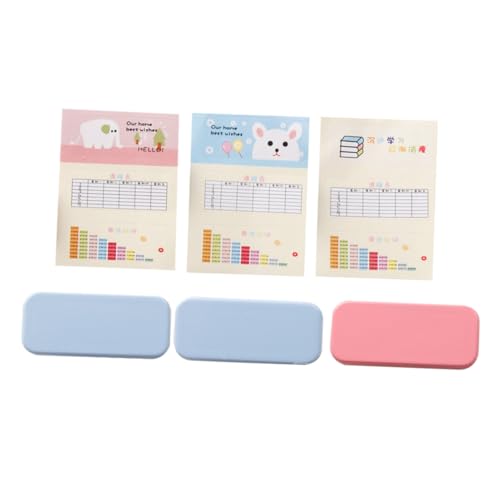Sosoport 3 Stück Puppenhaus-briefpapier Puppensachen Machen Bleistift Mini Werkzeug Federmäppchen-Modell Puppenzubehör Federmäppchen Für Puppen Lernmaterialien Für Puppen Legierung von Sosoport
