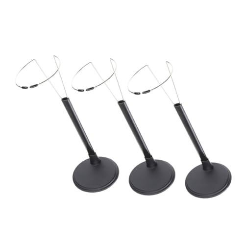 Sosoport 3 Stück Puppenständer Verstellbar für Figuren und Modelle Stabiler Halter mit Dickem Rundsockel für Präsentation oder Regal Sosoport 3 Stück Puppenständer Verstellbar für Figuren und Modelle Stabiler Halter mit Dickem Rundsockel für Präsentation oder Regal von Sosoport