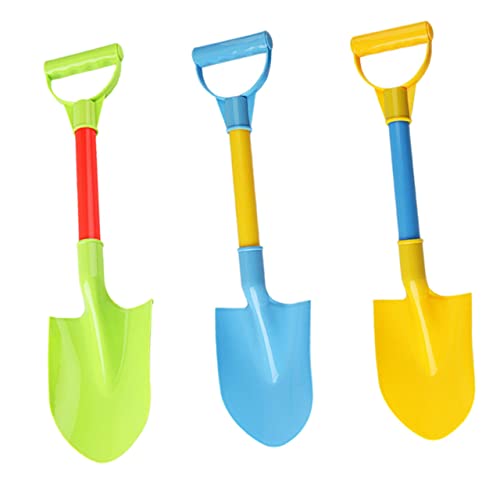 Sosoport 3 Stück Sandschaufelspielzeug Sandstrand Handsandgräber Scoop Für Sandspielzeug Für Den Strand Kinderspielzeug Kindergeschenk Abs Zufällige Farbe von Sosoport