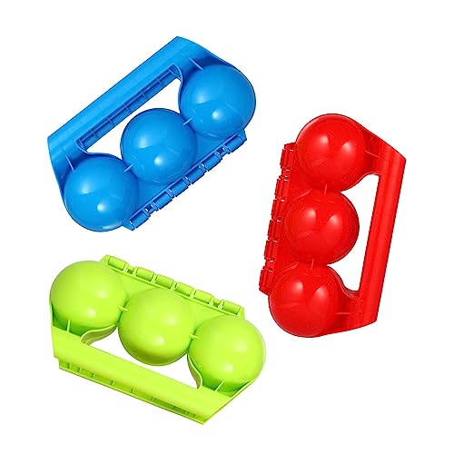 Sosoport 3 Stück Schneeball-Clip Schneeballhersteller winterspielzeuge schneeballmaschinen Schneeballpresse Schneeballspielzeug Winterspaß Schneeballklemme Winterspaß Plastik Sosoport 3 Stück Schneeball-Clip Schneeballhersteller winterspielzeuge schneeballmaschinen Schneeballpresse Schneeballspielzeug Winterspaß Schneeballklemme Winterspaß Plastik von Sosoport