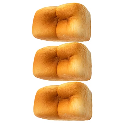 Sosoport 3 Stück Toastspielzeug Simulationsbrot -Form -schlüsselbein Nachahmung Essen Gefälschtes Toastbrot Simulation Brot Bäckereispielzeug Kunstbrot Toastbrotspielzeug Pu Sosoport 3 Stück Toastspielzeug Simulationsbrot -Form -schlüsselbein Nachahmung Essen Gefälschtes Toastbrot Simulation Brot Bäckereispielzeug Kunstbrot Toastbrotspielzeug Pu von Sosoport
