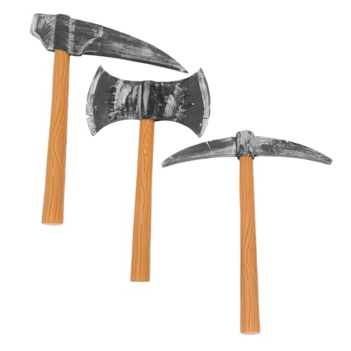Sosoport 3 Stück Zwergen-Requisiten -Requisite Halloween Halloween-gnom-stütze Halloween Spickaxe Halloween Spitzhacke Requisite Halloween-zwerg-Accessoires Kostüm Plastik von Sosoport