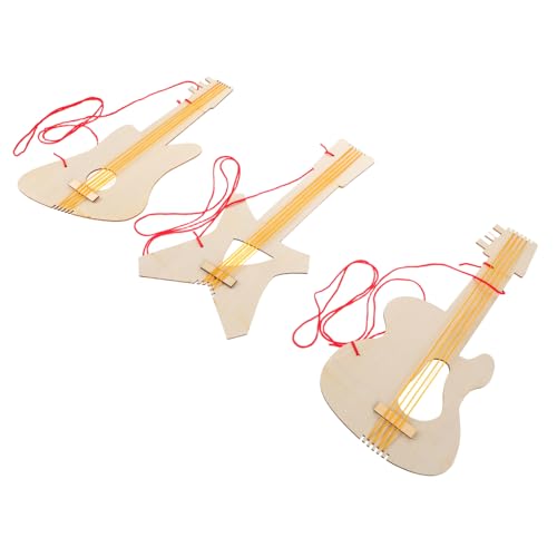 Sosoport 3 Stücke Holzgitarre DIY-Gitarrenbausatz für Gitarren-Partydekorationen Partygeschenke für Gitarren Blanko-Scheiben zum Basteln aus Holz Gitarren-Musikornamente hölzern Sosoport 3 Stücke Holzgitarre DIY-Gitarrenbausatz für Gitarren-Partydekorationen Partygeschenke für Gitarren Blanko-Scheiben zum Basteln aus Holz Gitarren-Musikornamente hölzern von Sosoport