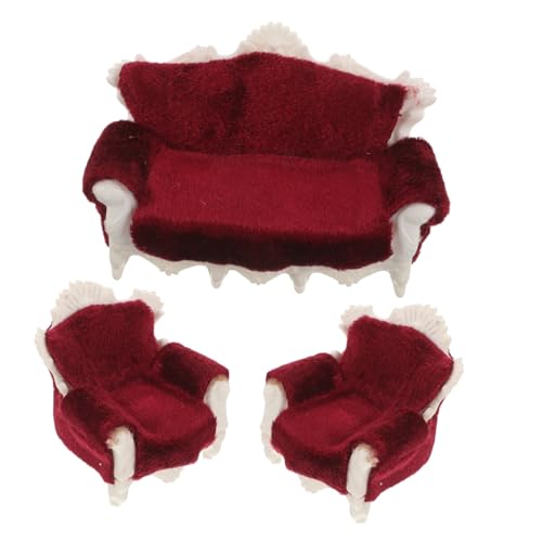 Sosoport 3 Stücke Miniaturmöbelsofa Spielmöbel Toy Dollhouse Möbel Ministühle für Puppen Puppenhaus Spielset Halloween-Miniaturen für Puppenhaus Puppenhausdekoration Möbelmodell Samt Sosoport 3 Stücke Miniaturmöbelsofa Spielmöbel Toy Dollhouse Möbel Ministühle für Puppen Puppenhaus Spielset Halloween-Miniaturen für Puppenhaus Puppenhausdekoration Möbelmodell Samt von Sosoport
