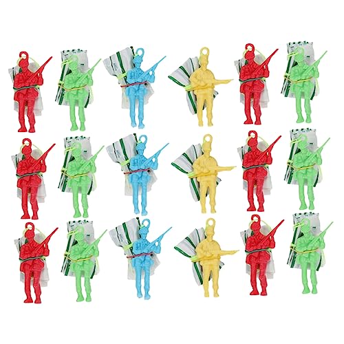 Sosoport 30Stücke Pack Fallschirmspielzeug für Outdoor Einfach zu Werfen Fördert im Freien Langlebig für Jungen Sosoport 30Stücke Pack Fallschirmspielzeug für Outdoor Einfach zu Werfen Fördert im Freien Langlebig für Jungen von Sosoport