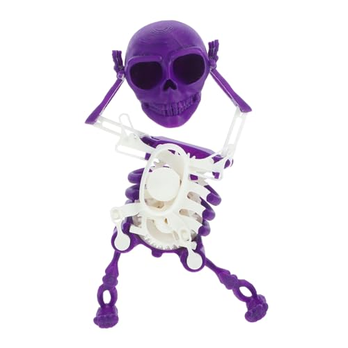 Sosoport 3D Gedrucktes Stressabbau Lustiges Stress 3D Druck Zappelspielzeug Skelett In Menschlicher Skelettform Horror Sensorisches Kinderspielzeug Kunststoff von Sosoport