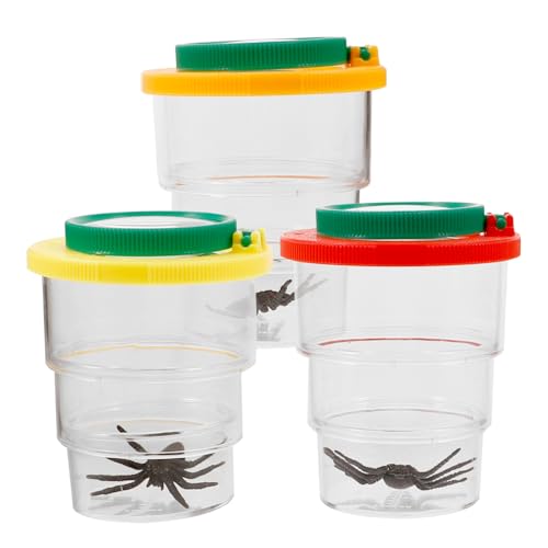 Sosoport 3Er-Box Beobachtungsbecherlupe Beobachter Sammeln Beobachtung kann Fänger Ameise insektenlupe für Insektenbeobachtungsbox Beobachtungslupenbehälter Container-Design-Lupe Abs Sosoport 3Er-Box Beobachtungsbecherlupe Beobachter Sammeln Beobachtung kann Fänger Ameise insektenlupe für Insektenbeobachtungsbox Beobachtungslupenbehälter Container-Design-Lupe Abs von Sosoport