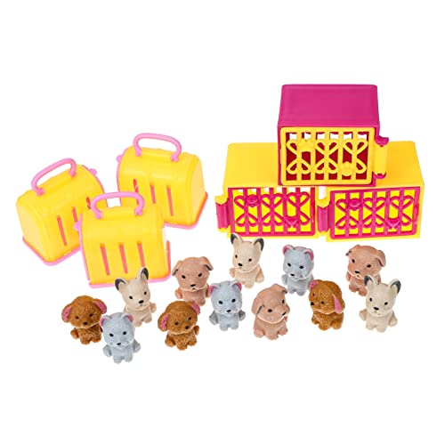 Sosoport 3Sätze Miniaturhundhaus Teiliges Hundespielzeug Nest für Kleine Haustiere Kreatives Design für Miniaturhäuser Robustes Material Dekorative Spielzeuge für Welpen und Kleine Sosoport 3Sätze Miniaturhundhaus Teiliges Hundespielzeug Nest für Kleine Haustiere Kreatives Design für Miniaturhäuser Robustes Material Dekorative Spielzeuge für Welpen und Kleine von Sosoport
