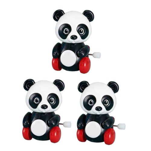 Sosoport 3stücke Teiliges Aufziehspielzeug Panda Lustige Bewegliche Junge Mädchen-spielzeuge Für Kreative Spielmomente Fördert Koordination Und Fantasie Zufällige Farben Für Junge von Sosoport