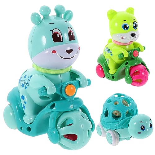 Sosoport 3Stücke Cartoon Rückziehautos Für Inertia Autos Mit Glocken Schalkhafter Hund REH Kleine Schildkröte Für Jungen Sosoport 3Stücke Cartoon Rückziehautos Für Inertia Autos Mit Glocken Schalkhafter Hund REH Kleine Schildkröte Für Jungen von Sosoport