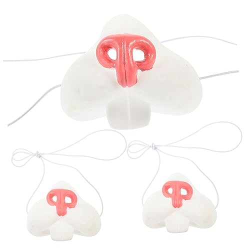 Sosoport 3Stücke Simulation Zirkusnasen Für Kostümpartys Osterfeiern Und Fasching Accessoires Für Tierkostüme Und Dress Up Events von Sosoport