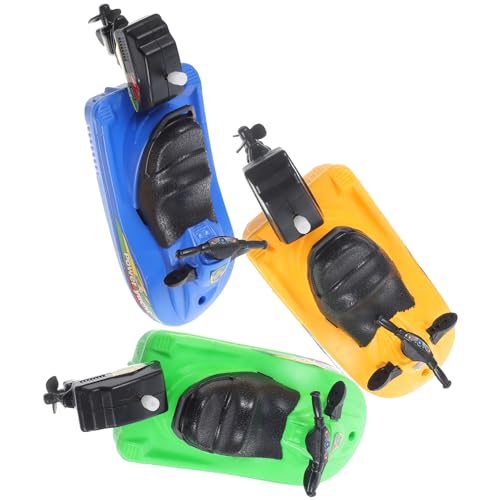 Sosoport 3Stücke Wind Up Motorboot Badespielzeug für Wasserspielzeug für Badewanne und Pool für Kleinkinder Fördert Interaktion und Fantasie der Badewanne Sosoport 3Stücke Wind Up Motorboot Badespielzeug für Wasserspielzeug für Badewanne und Pool für Kleinkinder Fördert Interaktion und Fantasie der Badewanne von Sosoport