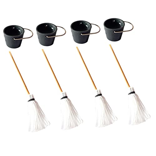 Sosoport 4 Sätze Eimer-mop-Modell Mini-reinigungswerkzeuge Miniaturmopp Mini-Eimer Mini - Eimer-Modell Mopps Miniatur-szenendekor Mopp-Modell Mini-schnallendekor Miniaturen Eisen Sosoport 4 Sätze Eimer-mop-Modell Mini-reinigungswerkzeuge Miniaturmopp Mini-Eimer Mini - Eimer-Modell Mopps Miniatur-szenendekor Mopp-Modell Mini-schnallendekor Miniaturen Eisen von Sosoport