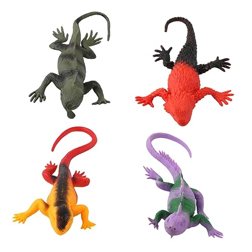 Sosoport 4 Stück Chamäleon Modell Dschungeltiere Figuren Wildtiermodelle Dekoration Modell Schmuck Modell Simulation Wildmodell Lustiges Tier Kunststoff Sosoport 4 Stück Chamäleon Modell Dschungeltiere Figuren Wildtiermodelle Dekoration Modell Schmuck Modell Simulation Wildmodell Lustiges Tier Kunststoff von Sosoport