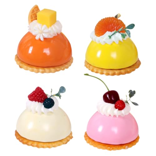 Sosoport 4stücke Falsche Kuchen Modelle Künstliche Dessert Dekorationen Falsche Kuchen Foto Requisiten Sosoport 4stücke Falsche Kuchen Modelle Künstliche Dessert Dekorationen Falsche Kuchen Foto Requisiten von Sosoport