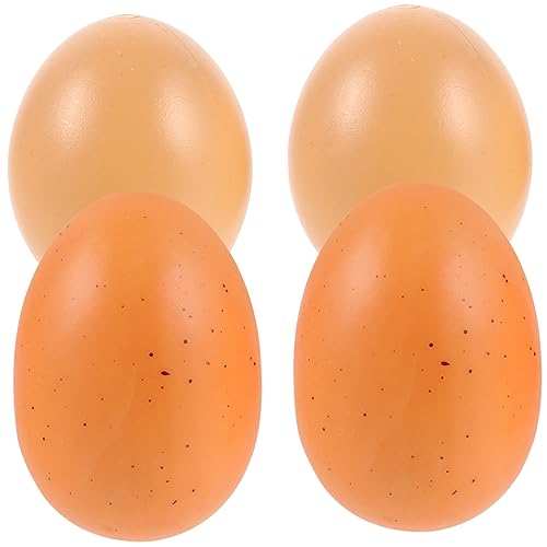 Sosoport 4 Stück Eier für Bastelarbeiten Realistische Fake Eier zum Dekorieren und Gestalten für Kreative Projekte und Bastelstunden für Altersgruppen Sosoport 4 Stück Eier für Bastelarbeiten Realistische Fake Eier zum Dekorieren und Gestalten für Kreative Projekte und Bastelstunden für Altersgruppen von Sosoport