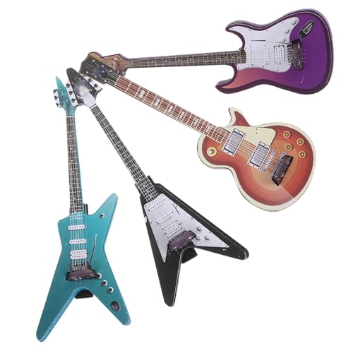 Sosoport 4 Stück Gitarren Haarspangen Neuartige Musik Haarnadeln Punkrock Gitarren Haarspangen Metall Haarschmuck Für Partys Und Den Alltag Sosoport 4 Stück Gitarren Haarspangen Neuartige Musik Haarnadeln Punkrock Gitarren Haarspangen Metall Haarschmuck Für Partys Und Den Alltag von Sosoport