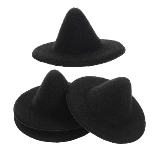 Sosoport 4 Stück Hexenhüte für Puppen DIY Bastelmaterial Schwarze Kappen für Halloween Kleine Hüte für Puppen und Haustiere und Langlebig Sosoport 4 Stück Hexenhüte für Puppen DIY Bastelmaterial Schwarze Kappen für Halloween Kleine Hüte für Puppen und Haustiere und Langlebig von Sosoport