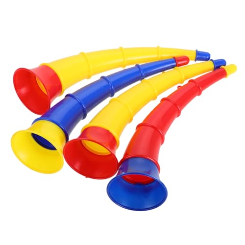 Sosoport 4 Stück Horn Trompeten für Musikinstrument für Frühkindliche Bildung Party und Schulsportaktivitäten Kreatives Musikalischen Entwicklung Sosoport 4 Stück Horn Trompeten für Musikinstrument für Frühkindliche Bildung Party und Schulsportaktivitäten Kreatives Musikalischen Entwicklung von Sosoport