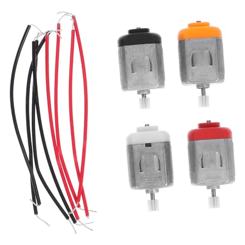 Sosoport 4 Stück Kinder Elektro Motor Für Ferngesteuerte Autos Motor Für Selbstgemacht Spielzeugautos Robuste Dc Motoren Für Modellbau Spielzeugmotoren Für Bastler Für Kreative von Sosoport