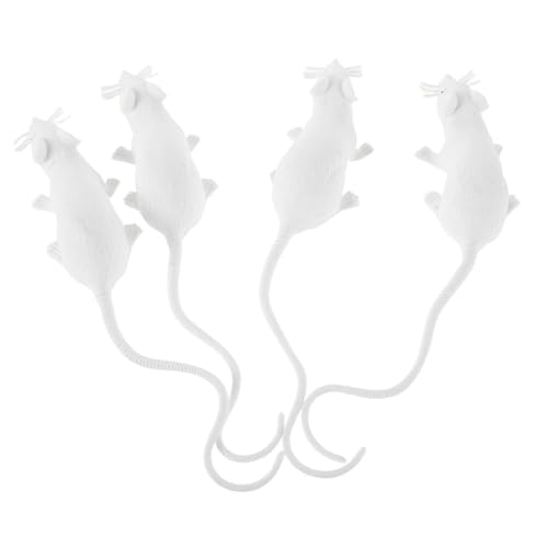 Sosoport 4 Stück Kleine Modell Halloween Gefälschte Gefälschte Figur Party Dekoration Realistische Streich Realistische Ratte Realistische Imitation Ratten Sosoport 4 Stück Kleine Modell Halloween Gefälschte Gefälschte Figur Party Dekoration Realistische Streich Realistische Ratte Realistische Imitation Ratten von Sosoport