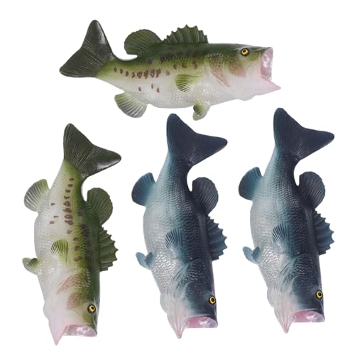 Sosoport 4 Stück Kunstfische, 15,5 cm: Kunststoff-Figuren Aus Künstlichem Barsch Für Meereslebewesen, Küchendekoration, Partygeschenke Und Sensorisches Spielen Sosoport 4 Stück Kunstfische, 15,5 cm: Kunststoff-Figuren Aus Künstlichem Barsch Für Meereslebewesen, Küchendekoration, Partygeschenke Und Sensorisches Spielen von Sosoport