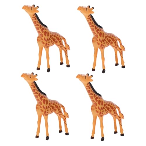 Sosoport 4 Stück Mikrolandschaft Kleine Giraffe Giraffen-gartendekoration Tierkuchendekor Dekorative Statue Kleine Tierfigur Puppenstubentier Puppenhaus-Giraffe Mini-tierfigur Harz Orange Sosoport 4 Stück Mikrolandschaft Kleine Giraffe Giraffen-gartendekoration Tierkuchendekor Dekorative Statue Kleine Tierfigur Puppenstubentier Puppenhaus-Giraffe Mini-tierfigur Harz Orange von Sosoport