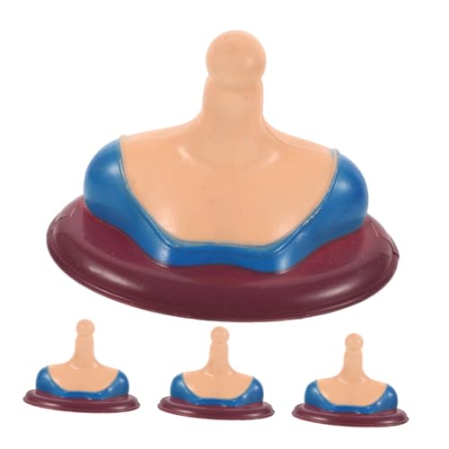 Sosoport 4 Stück Miniature Mannequin Bust Modelle Teiliges für Puppenhäuser Dekoration Fotografie für Kleine Räume und Kreative Landschaften Sosoport 4 Stück Miniature Mannequin Bust Modelle Teiliges für Puppenhäuser Dekoration Fotografie für Kleine Räume und Kreative Landschaften von Sosoport