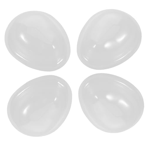 Sosoport 4 Stück Puppenschutzmaske -Gesichtszubehör Plastik - für Puppen Puppen-DIY-Masken Display-Gesichtsabdeckungen Doll Make -up Clear Transparent von Sosoport